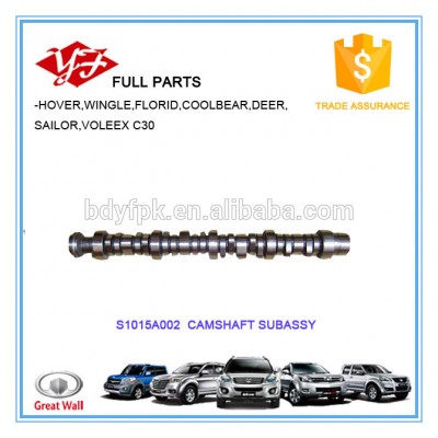 S1015A002 for Great Wall Hover6 Camshaft